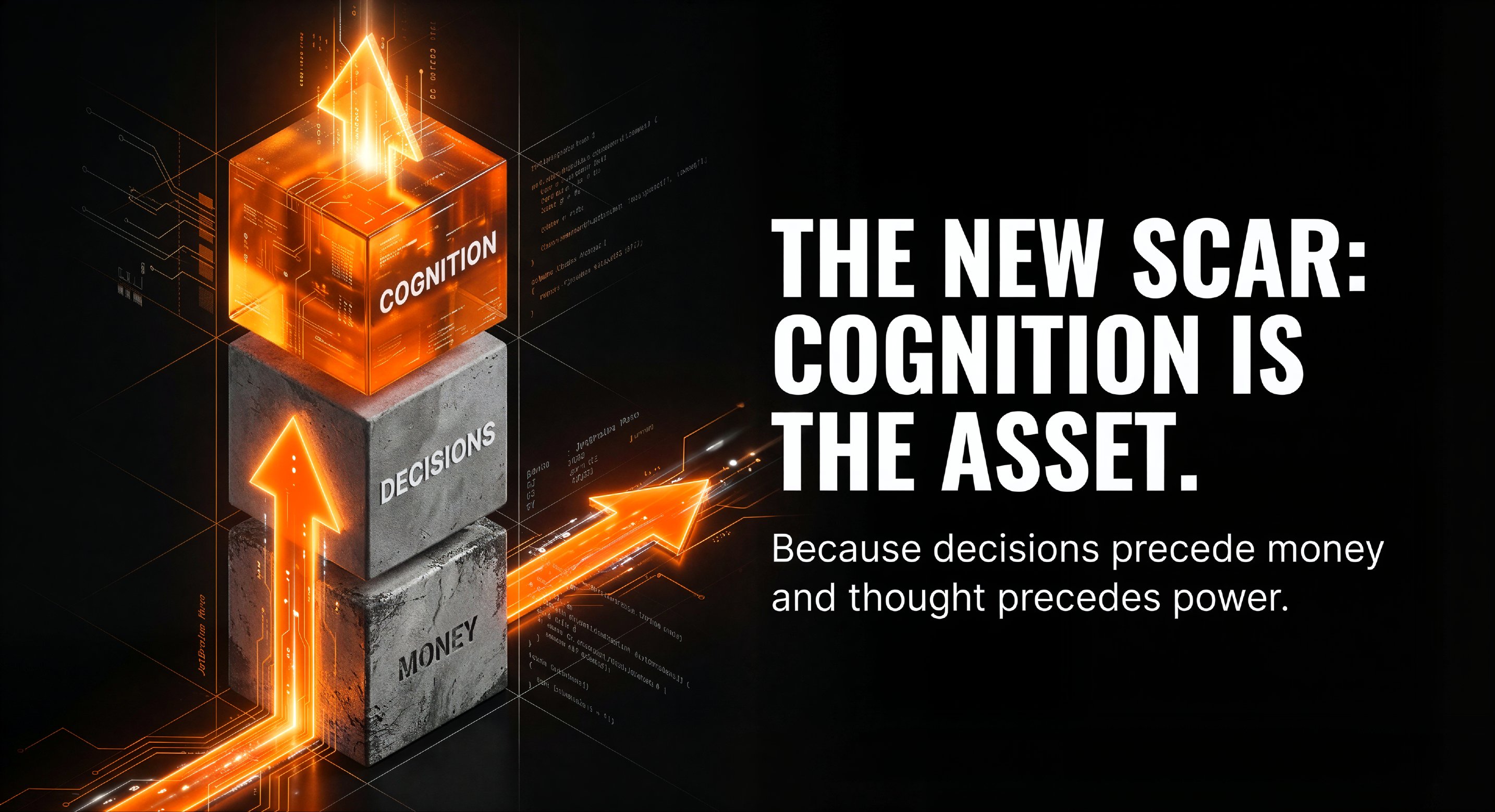 The New Scar: Cognition Is the Scarce Asset