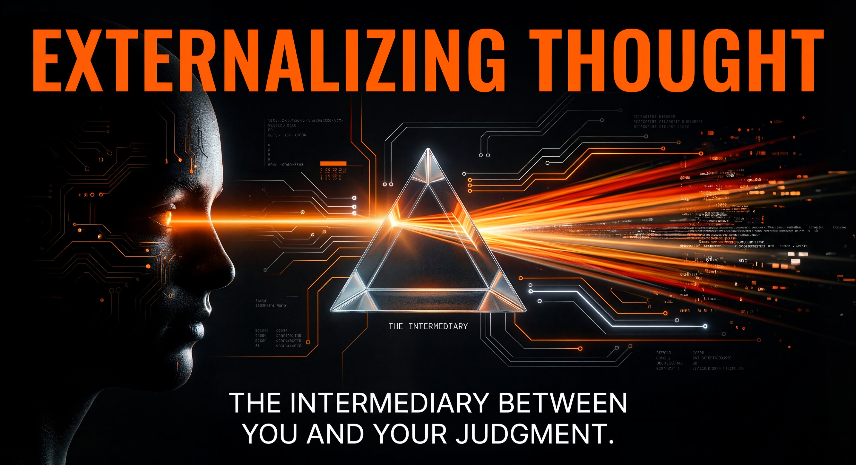 Externalizing Thought: The intermediary between you and your judgment