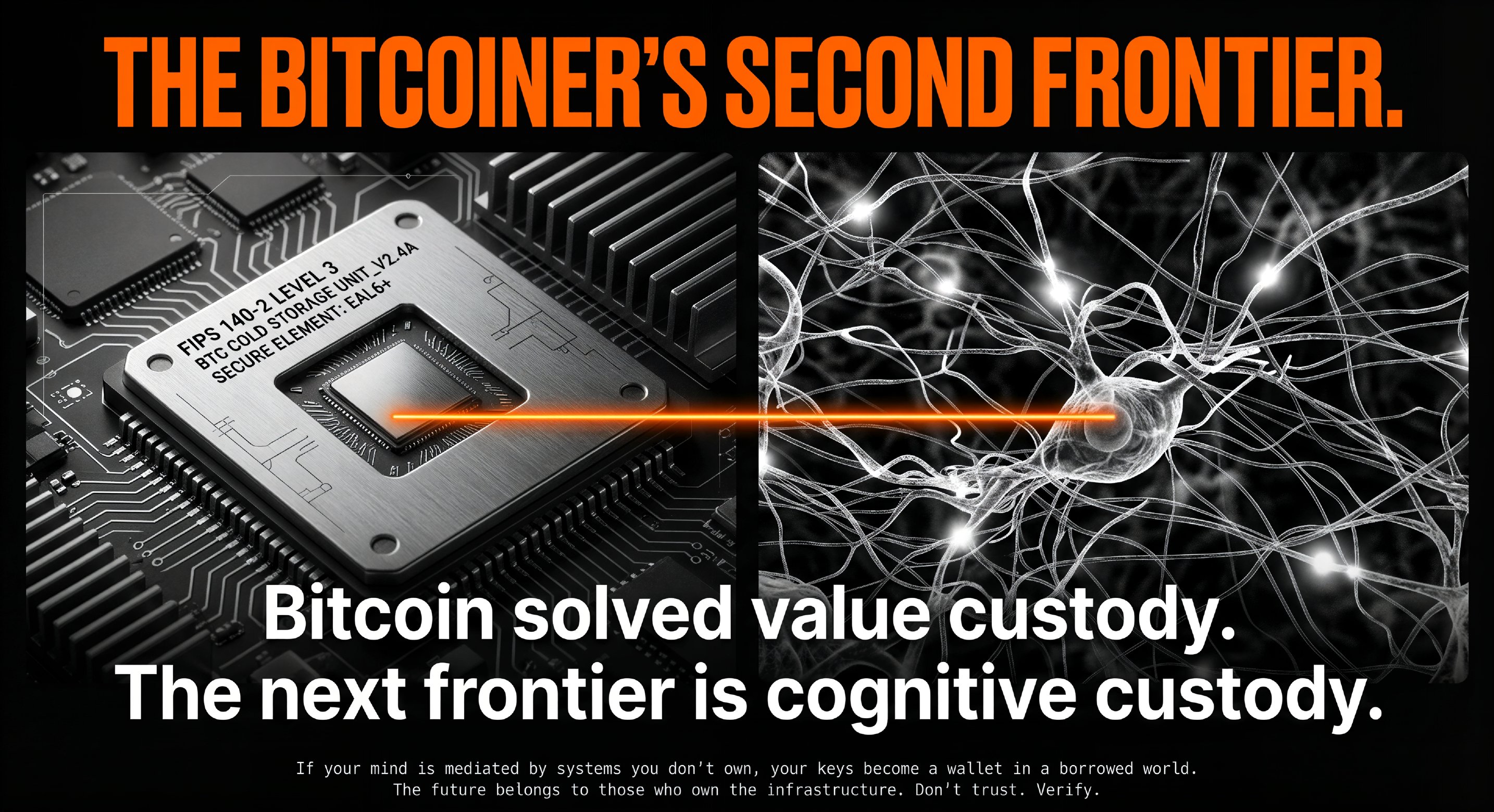 The Bitcoiner's Second Frontier