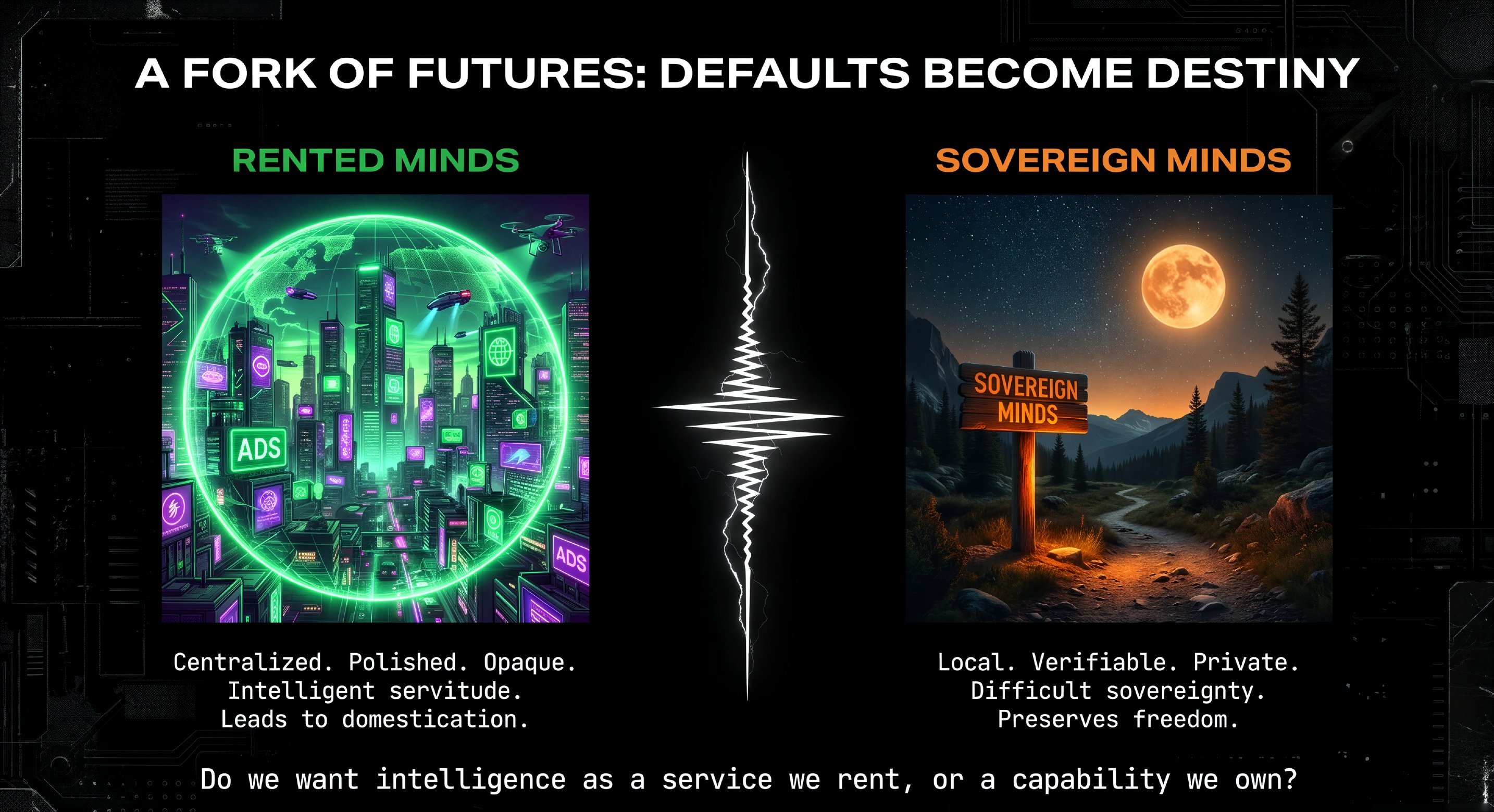 A Fork of Futures: Defaults Become Destiny